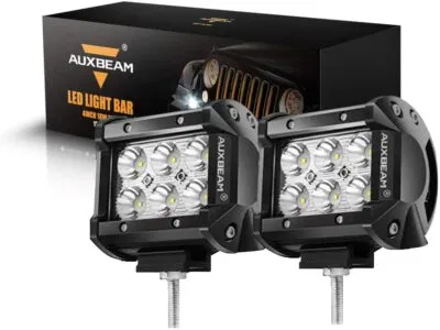 AUXBEAM 4 LED Pods 18W