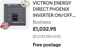 Victron Phoenix Inverter Remote Switch VE.Direct REC040010210R